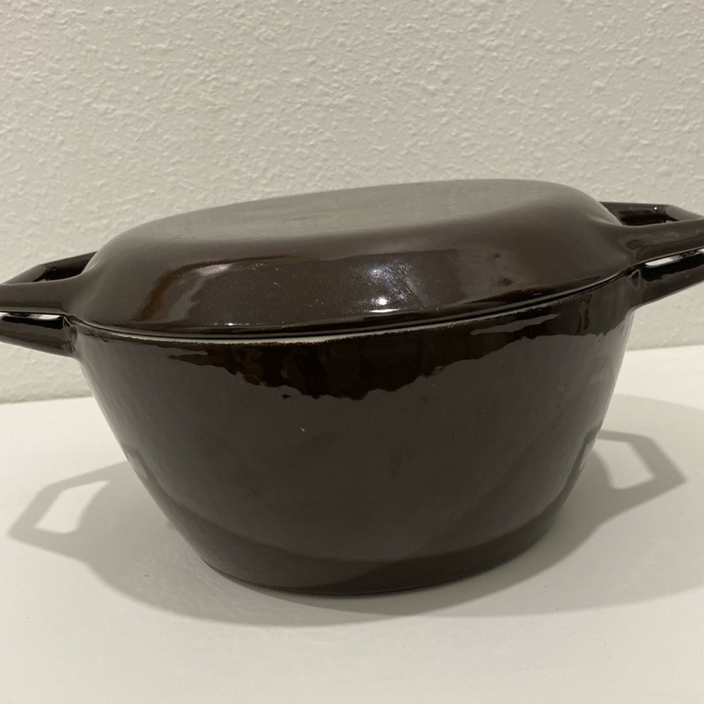 Vintage Copco D2 Dutch Oven Enameled Cast Iron Pot with Lid /  Denmark - Picture 4 of 9